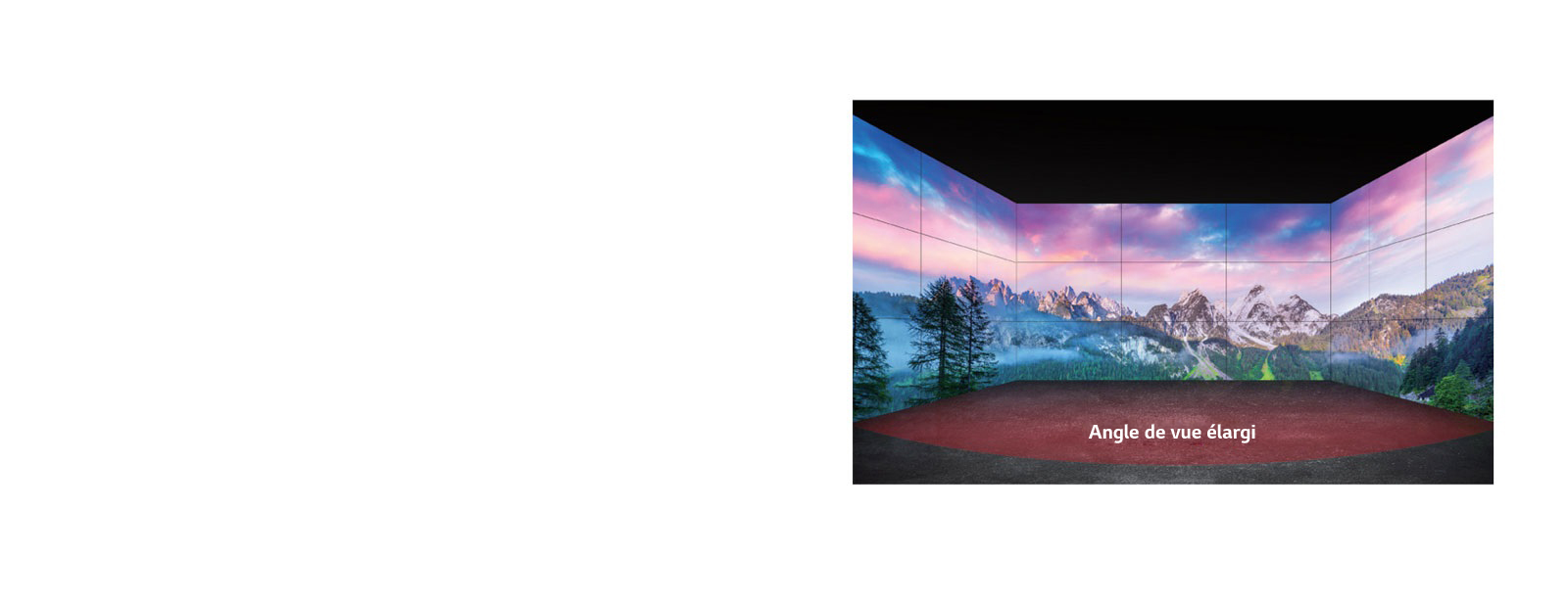 Angle de vue élargi