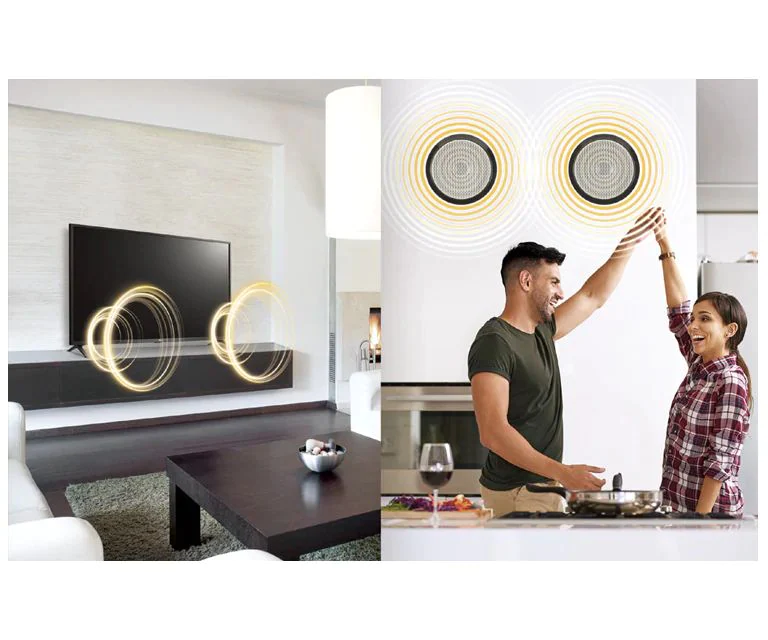 Sortie de haut-parleur externe du LG 55US660H