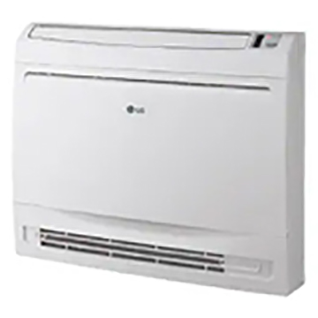 Photo de l'unité de console LG, de forme carrée petite 