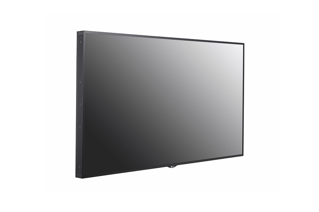LG Écran numérique d’intérieur face aux fenêtres à haute luminosité de la série XS4F 55'' avec contrôle automatique de la luminosité, webOS 3.0 et Quad Core SoC, VUE DE DROITE À 45 DEGRÉS DU 55XS4F-B, 55XS4F, thumbnail 3