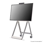 LG Série HT3WJ One:Quick Flex Solution Tout-en-un, Vue latérale - 45 degrés, 43HT3WJ-B, thumbnail 6