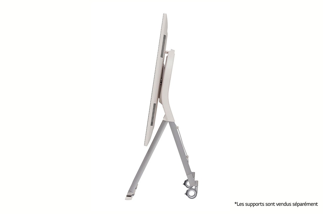 LG Série HT3WJ One:Quick Flex Solution Tout-en-un, Vue latérale -90 degrés, mode portrait , 43HT3WJ-B, thumbnail 12