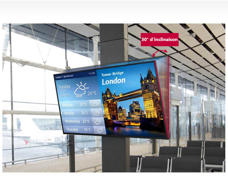 Installation avec inclinaison à 30°2