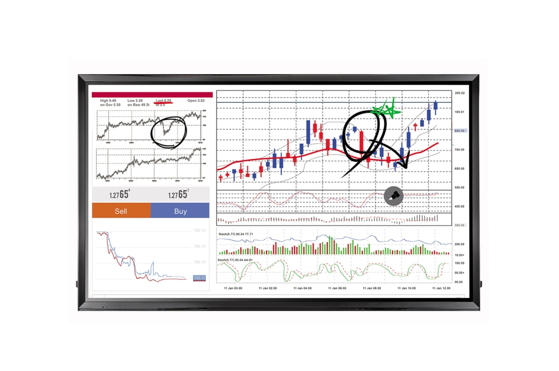 LG Tableau numérique interactif, 86TR3E-B