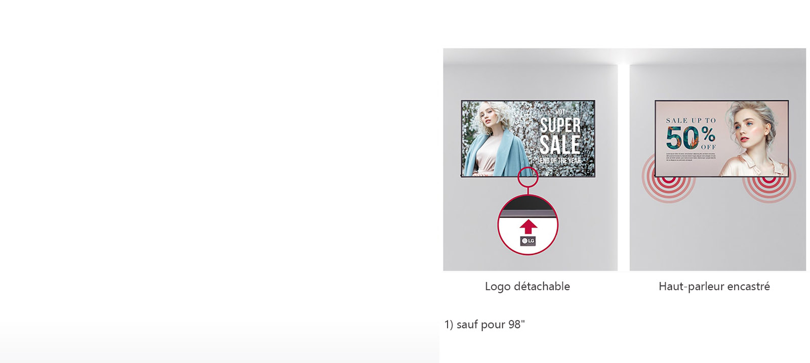 Logo détachable et haut-parleur encastré1