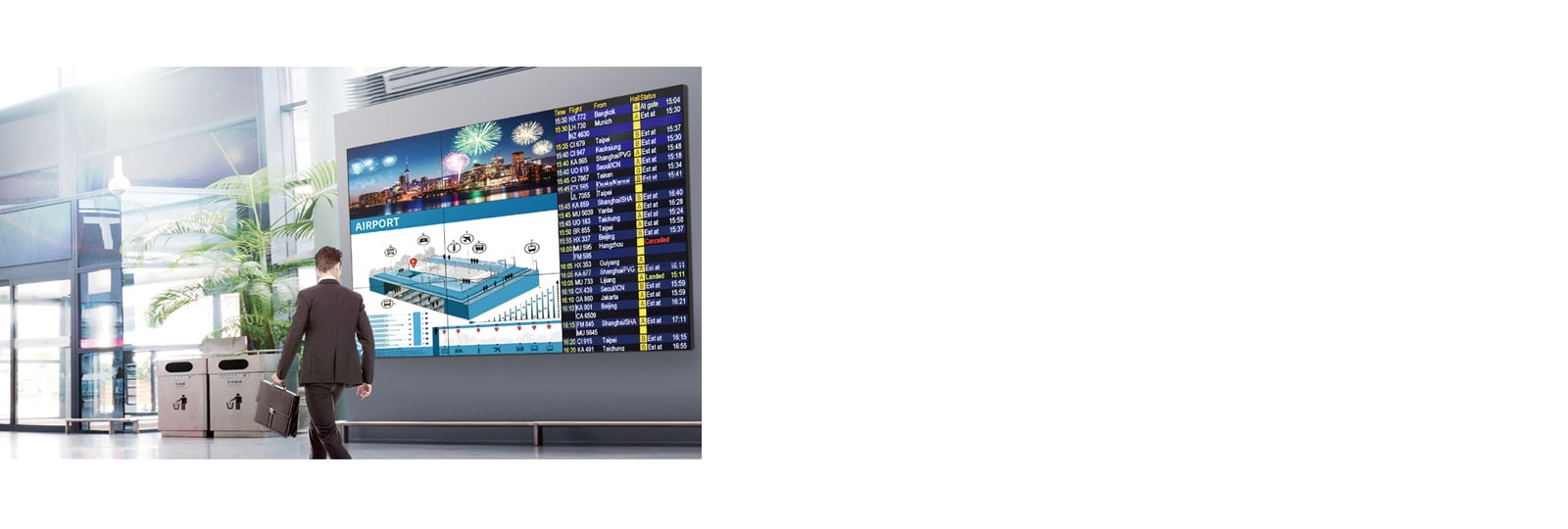 Angle de vision élargi de LG 55VM5J-H