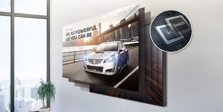 Haute performance de LG 55VM5J-H