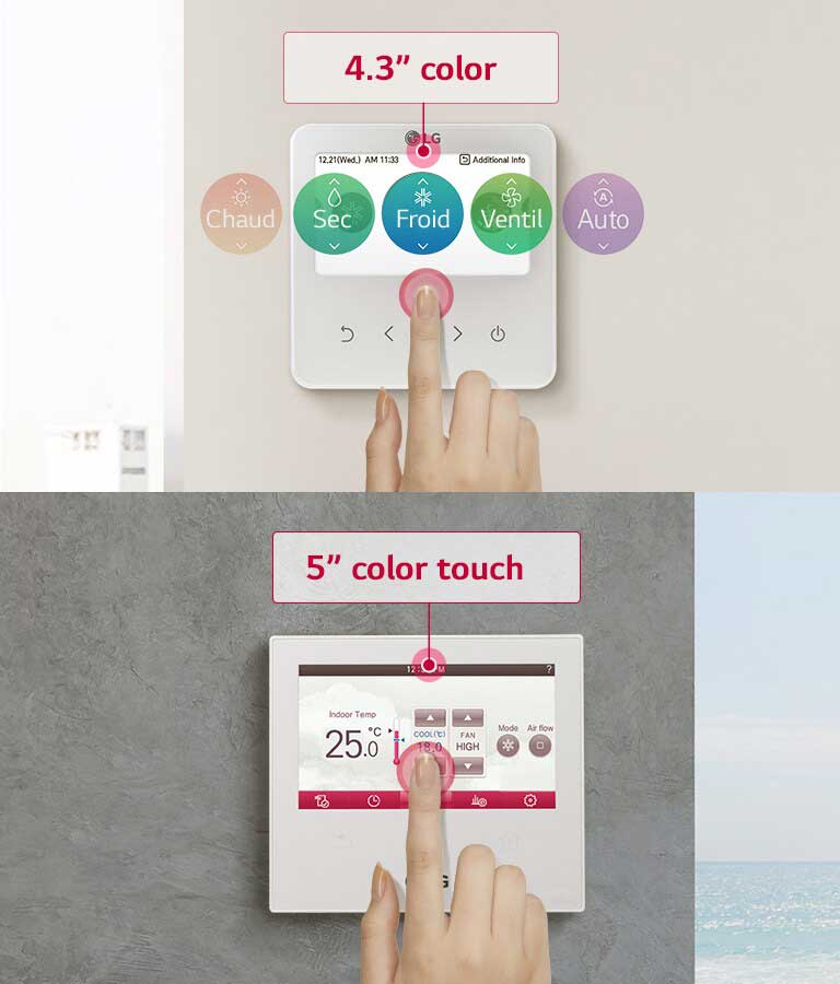 Design de qualité supérieure avec une interface intuitive