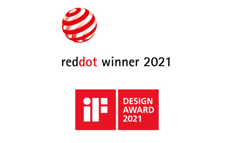 Lauréat du prix Reddot&nbsp;2021