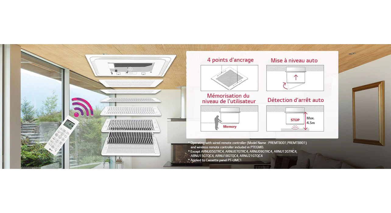 Grille à élévation automatique