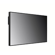 LG Écran d’affichage UHD à luminosité élevée de vitrine série XS4G-B 75'' doté d’un processeur Quad Core SoC, de webOS™ 4.1, d’un affichage double face, d’un Wi-Fi intégré et d’un revêtement conforme, vue de gauche en contreplongée, 75XS4G, thumbnail 5