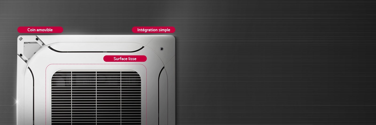 Image showing a panel of 4 way cassette