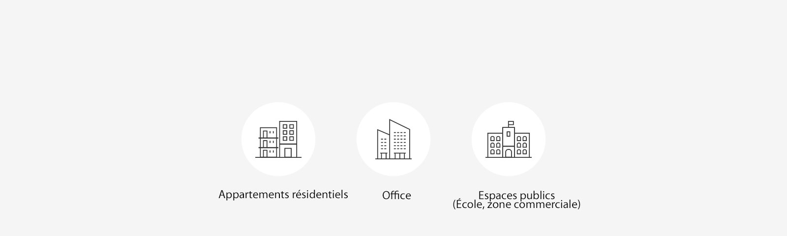 Icône symbolisant un espace où les solutions ERV sont possibles.