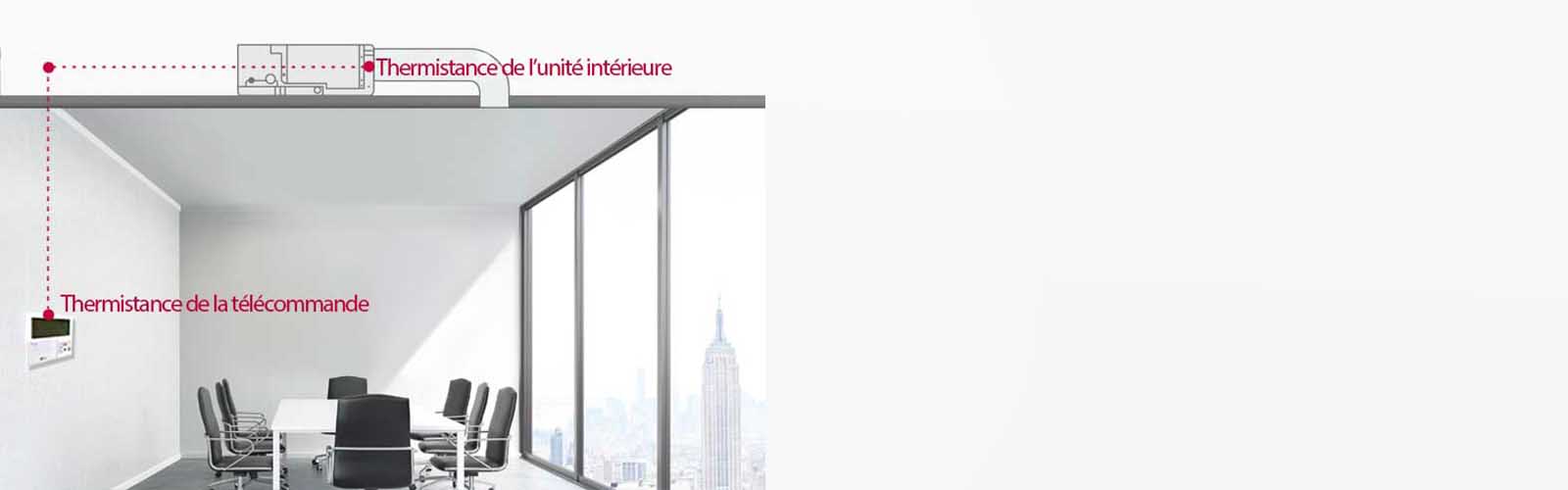 Contrôle à deux thermistances