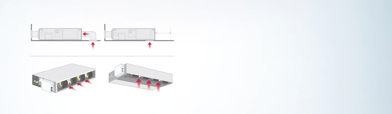 Installation flexible (Conduit statique bas seulement)