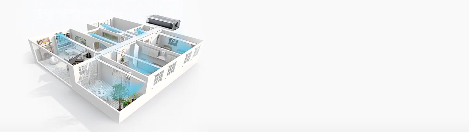 Fonctionnement pour plusieurs pièces1