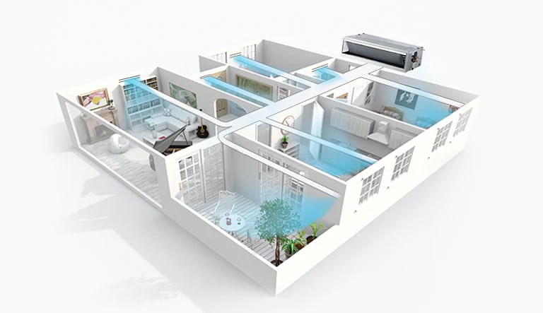 Fonctionnement pour plusieurs pièces1