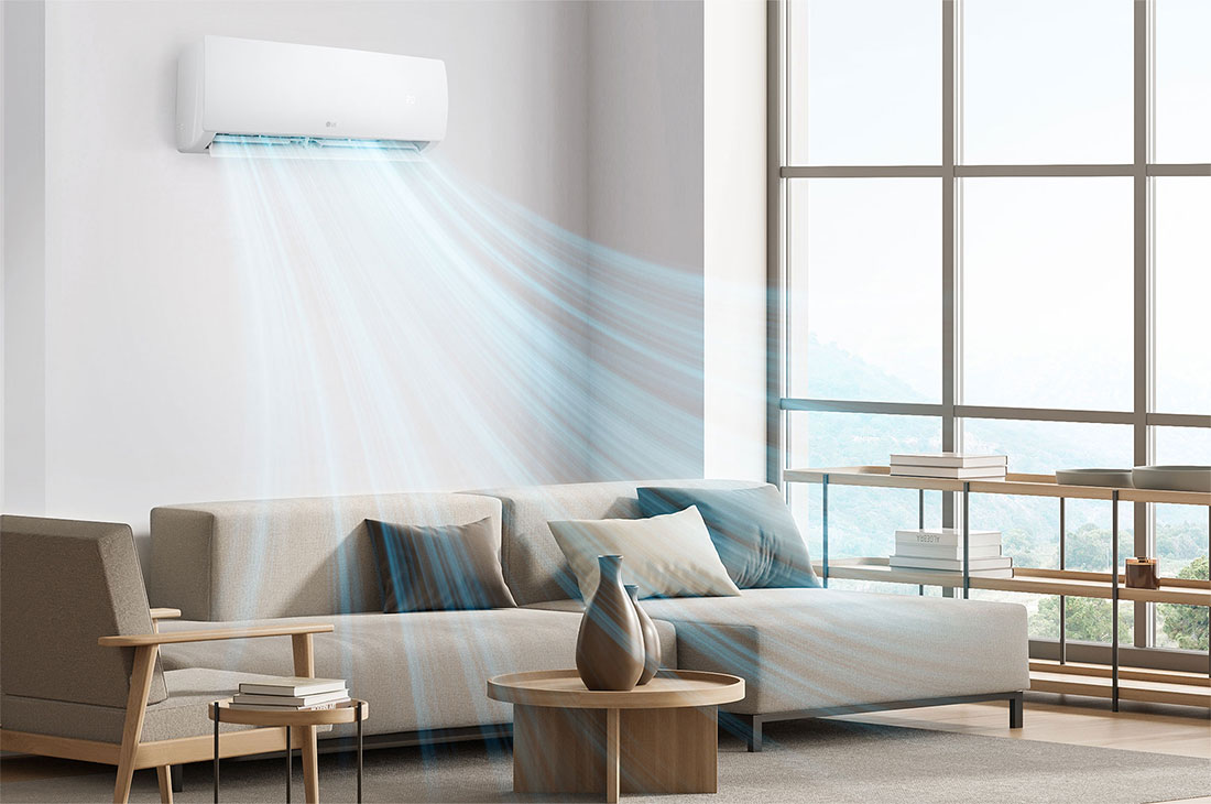 LG 2023 Split AC 2 tonnes avec compresseur rotatif, Lifestyle01, S4NC18TZAAA, thumbnail 14