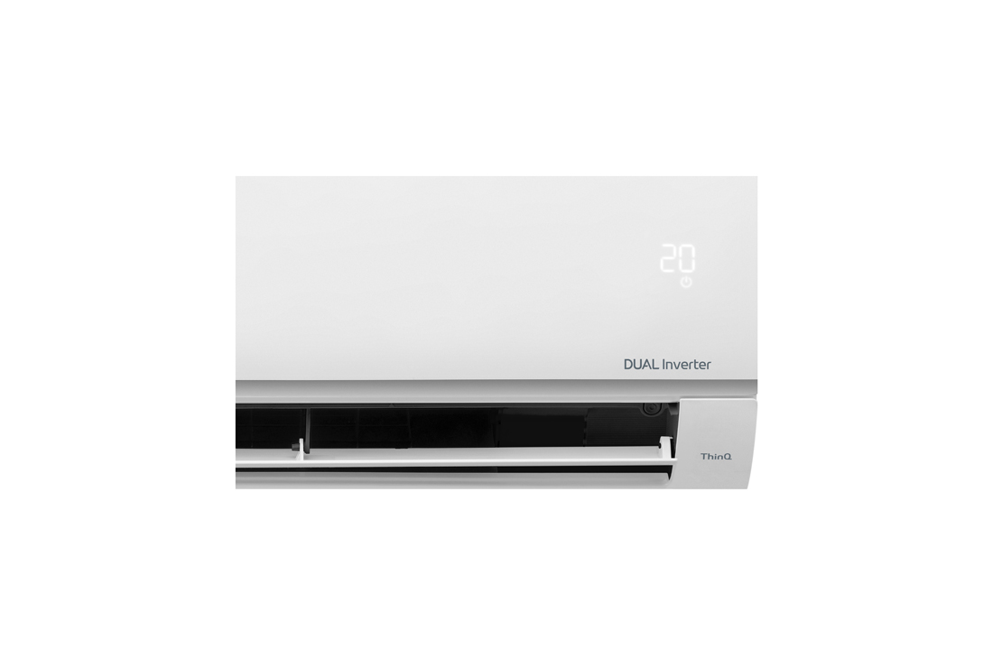 LG Climatiseur LG DUALCOOL INVERTER 2HP, Vue latérale droite, S4-Q24K228E, thumbnail 4
