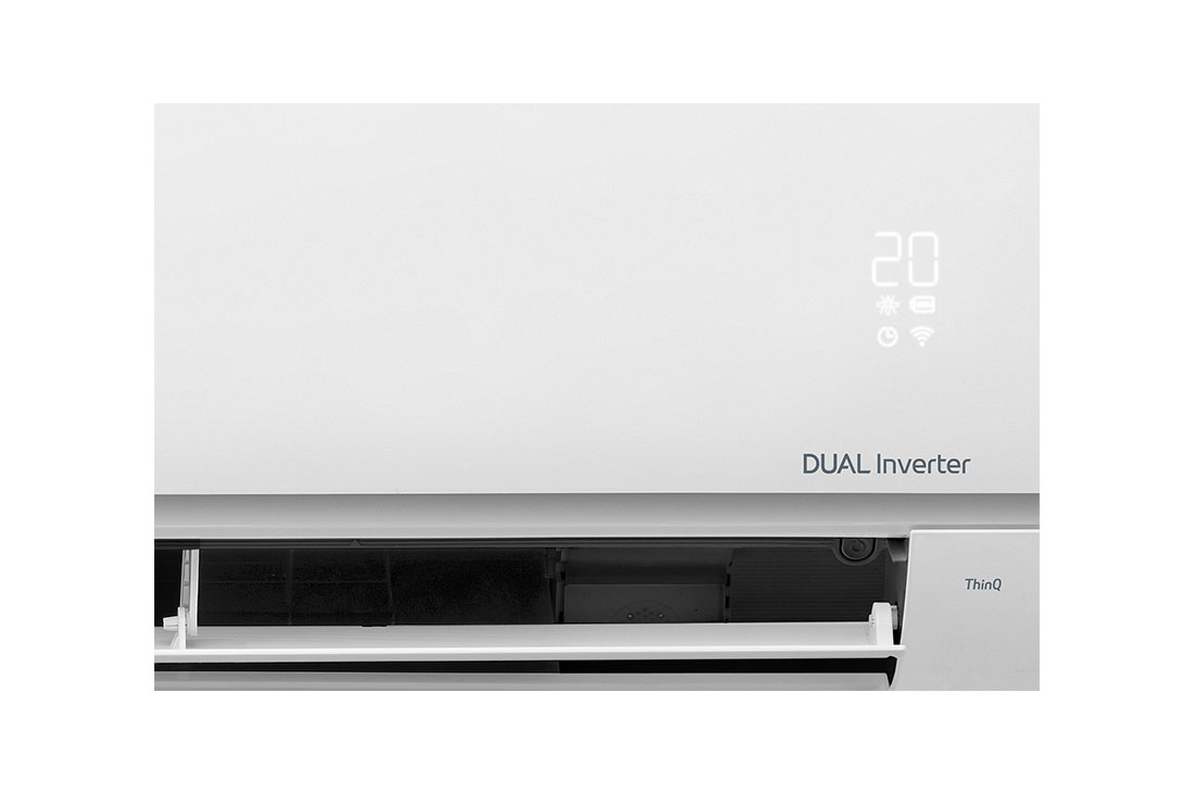 LG DUALCOOL 2HP AC, Vue détaillée, S4-Q18KL28E, thumbnail 3