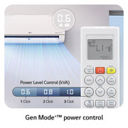 LG Residential Air Conditioners, GenMode+™, S4-Q09AA28B, thumbnail 11