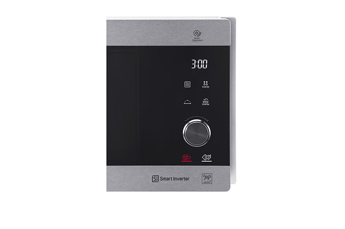 LG Four à micro-ondes de 42 litres, argent, technologie Smart Inverter avec 10 ans de garantie, grill, RIGHT VIEW, MH8265CIS, thumbnail 4