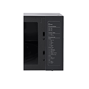 LG Four à micro-ondes de 42 litres, argent, technologie Smart Inverter avec 10 ans de garantie, grill, LEFT VIEW, MH8265CIS, thumbnail 5