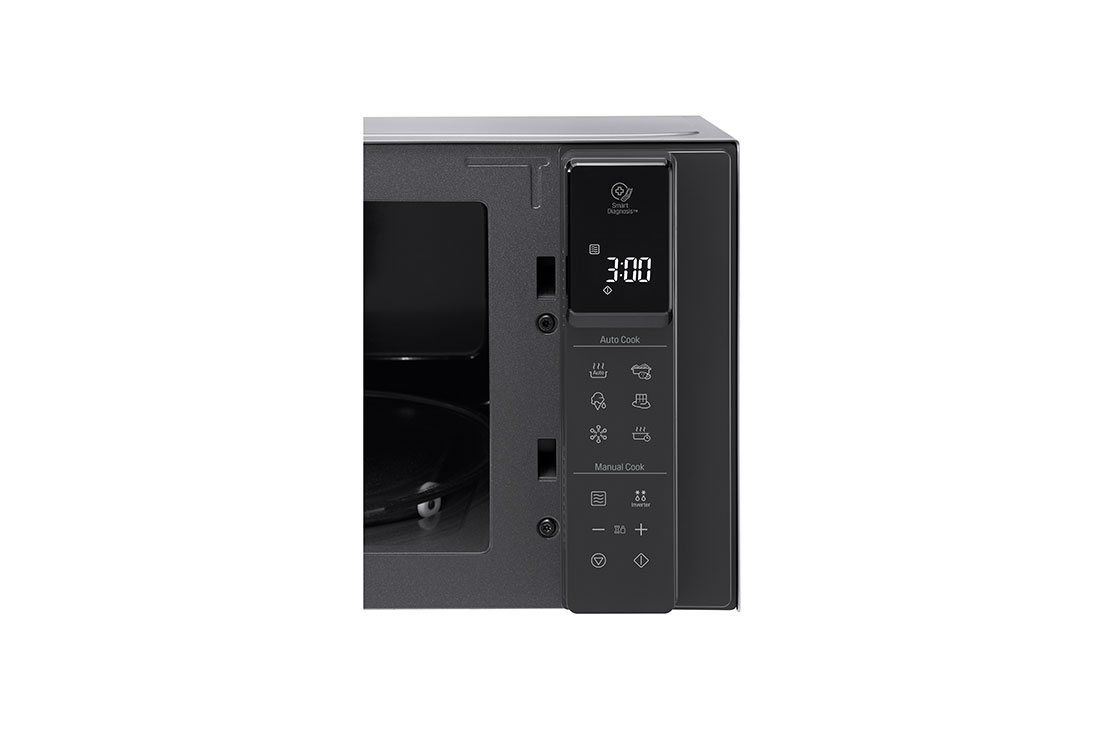 LG Four à micro-ondes de 42 litres, argent, technologie Smart Inverter avec 10 ans de garantie, grilloir, cuisson automatique intelligente, écran tactile en verre, MS4295CIS, MS4295CIS, thumbnail 8