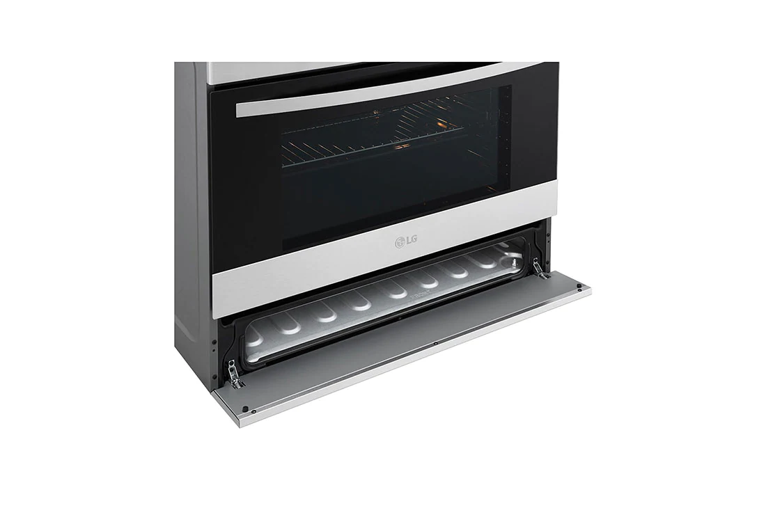 LG Cuisinière à gaz 5 Feux 90 CM| Sécurité totale | Système de chauffage combiné | Rôtissoire, FA415RMA, thumbnail 10