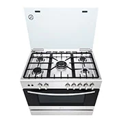 LG Cuisinière à gaz 5 Feux 90 CM| Sécurité totale | Système de chauffage combiné | Rôtissoire, FA415RMA, thumbnail 5