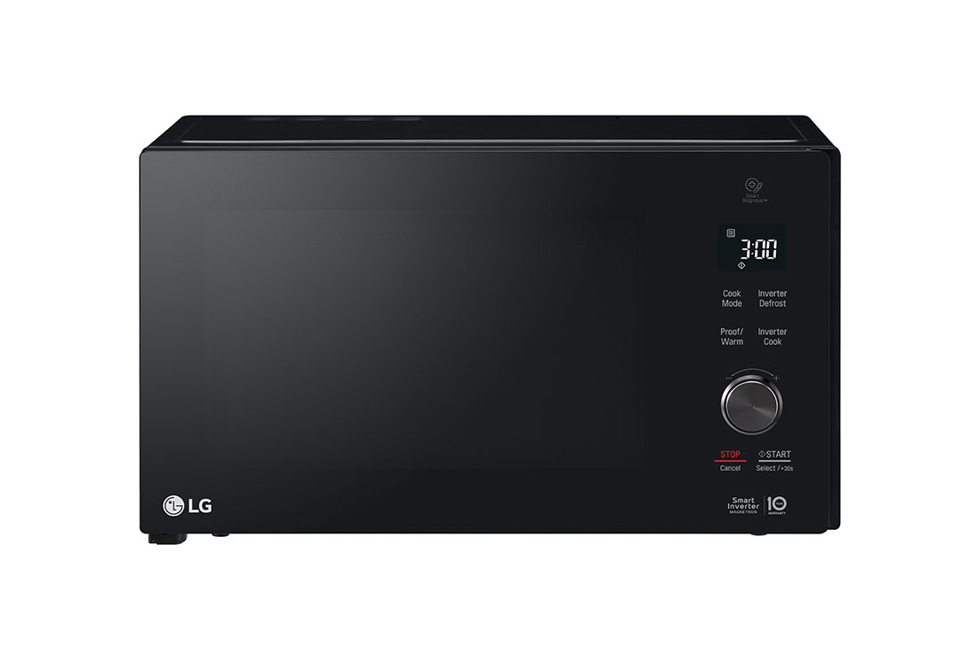 LG Micro-ondes gril | NeoChef | 42L | Smart Inverter | Design moderne | Cuisson rapide& Rechauffage uniforme | Décongélation Expert+, FRONT VIEW, MH8265DIS
