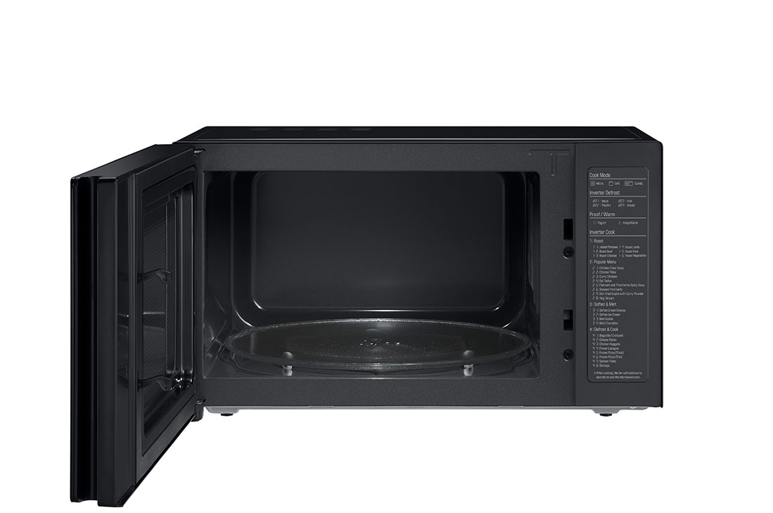 LG Micro-ondes gril | NeoChef | 42L | Smart Inverter | Design moderne | Cuisson rapide& Rechauffage uniforme | Décongélation Expert+, DOOR OPEN, MH8265DIS, thumbnail 2