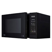 LG Four à micro-ondes, 20 litres, noir, écran et éclairage LED, porte à ouverture par pression, décongélation et cuisson automatiques., MS2044DMB, MS2044DMB, thumbnail 2