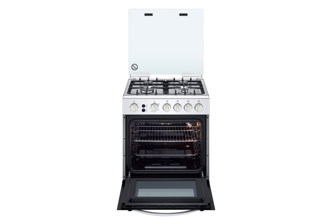 LG Cuisinière à gaz 4 Feux 60 CM| Sécurité totale | Système de chauffage combiné | Rôtissoire, FA211RMA, FA211RMA, thumbnail 3