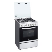 LG Cuisinière à gaz 4 Feux 60 CM| Sécurité totale | Système de chauffage combiné | Rôtissoire, FA211RMA, FA211RMA, thumbnail 8