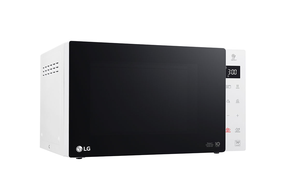 LG 25(L) | Four à micro-ondes/gril NeoChef | EasyClean™ | Smart Inverter, MH6535GISW right side view, MH6535GISW, thumbnail 7