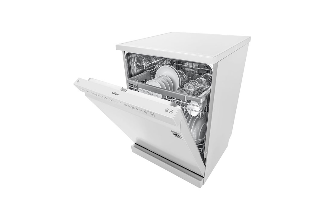 LG Lave-vaisselle LG QuadWash™, 14 couverts, EasyRack™ Plus, Moteur Inverter Direct Drive, efficacité énergétique A++, SmartThinQ, DFB512FW, thumbnail 9