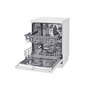 LG Lave-vaisselle LG QuadWash™, 14 couverts, EasyRack™ Plus, Moteur Inverter Direct Drive, efficacité énergétique A++, SmartThinQ, DFB512FW, thumbnail 7