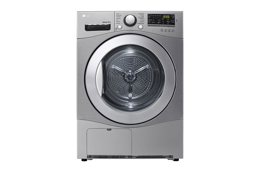 LG Sèche-linge de type condensation de 8 kg, Sensor Dry, Smart Diagnosis™., RC8066C1F