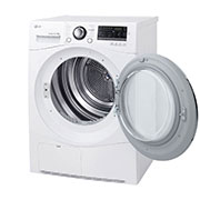 LG Sèche-linge à chargement frontal de 9 kg, blanc, doté d’un moteur Inverter Direct Drive, d’un système Sensor Dry, d’un éclairage LED et d’une technologie Smart Diagnosis, RC9066A3F, thumbnail 9