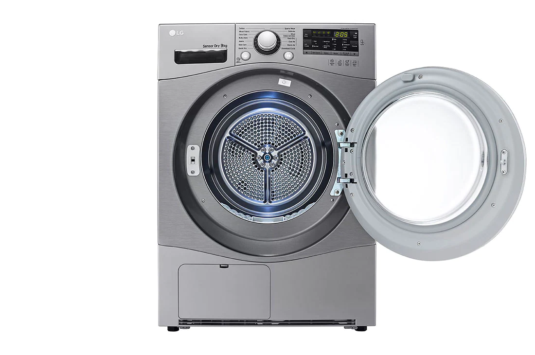 LG Sèche-linge, 9 Kg, Sensor Dry, Technologie Inverter, NFC