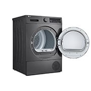 LG Sèche-linge à pompe à chaleur LG, capacité de 8 kg, A++, couleur argent foncé, right open, RH80T2SP7RM, thumbnail 12