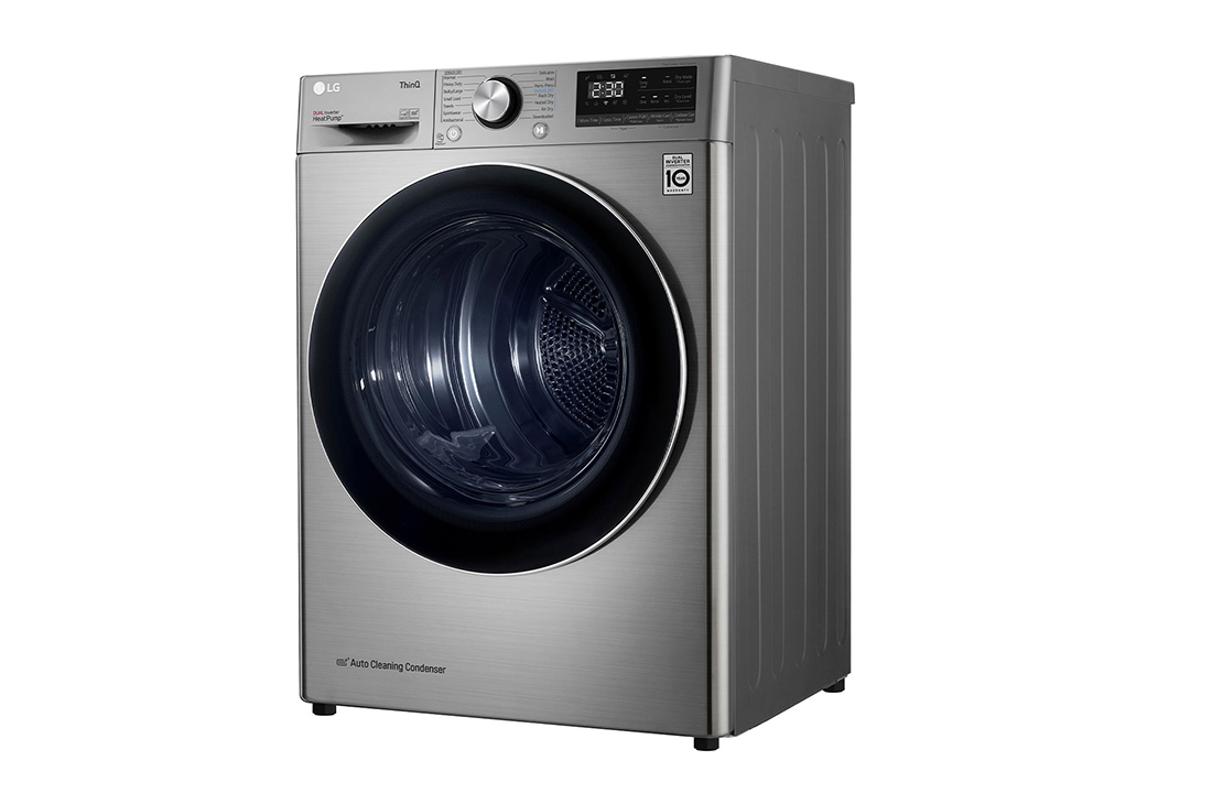 LG Sèche-linge 9 kg à pompe à chaleur, Dual Inverter ThinQ VCM, Left side, RH90V9PV8N, thumbnail 13