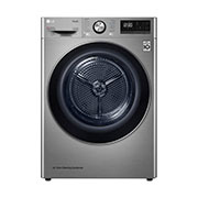 LG Sèche-linge 9 kg à pompe à chaleur, Dual Inverter ThinQ VCM, Front view, RH90V9PV8N, thumbnail 1