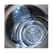 LG Sèche-linge 9 kg à pompe à chaleur, Dual Inverter ThinQ VCM, Drum detail, RH90V9PV8N, thumbnail 7