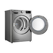 LG Sèche-linge 9 kg à pompe à chaleur, Dual Inverter ThinQ VCM, Right side open, RH90V9PV8N, thumbnail 12