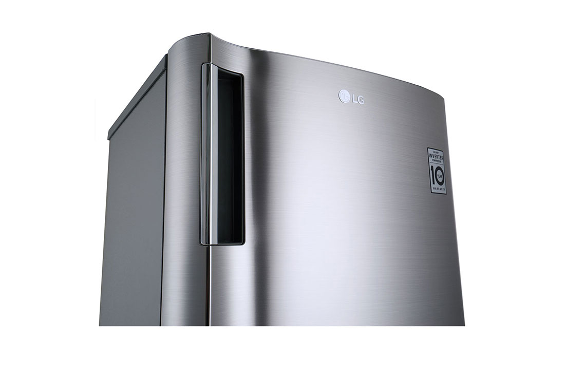 LG Congélateur vertical de 168 litres, couleur argent, doté d’une capacité de congélation rapide et de démarrage à basse tension, GN-304SL, GN-304SLGT, thumbnail 4