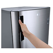 LG Congélateur vertical de 168 litres, couleur argent, doté d’une capacité de congélation rapide et de démarrage à basse tension, GN-304SL, GN-304SLGT, thumbnail 5