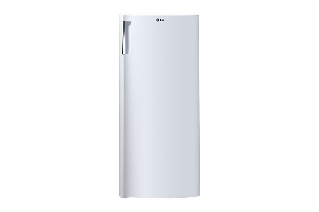 LG Congélateur vertical de 168 litres, couleur blanche, doté d’une capacité de congélation rapide et de démarrage à basse tension, GN-304SQGT, GN-304SQGT