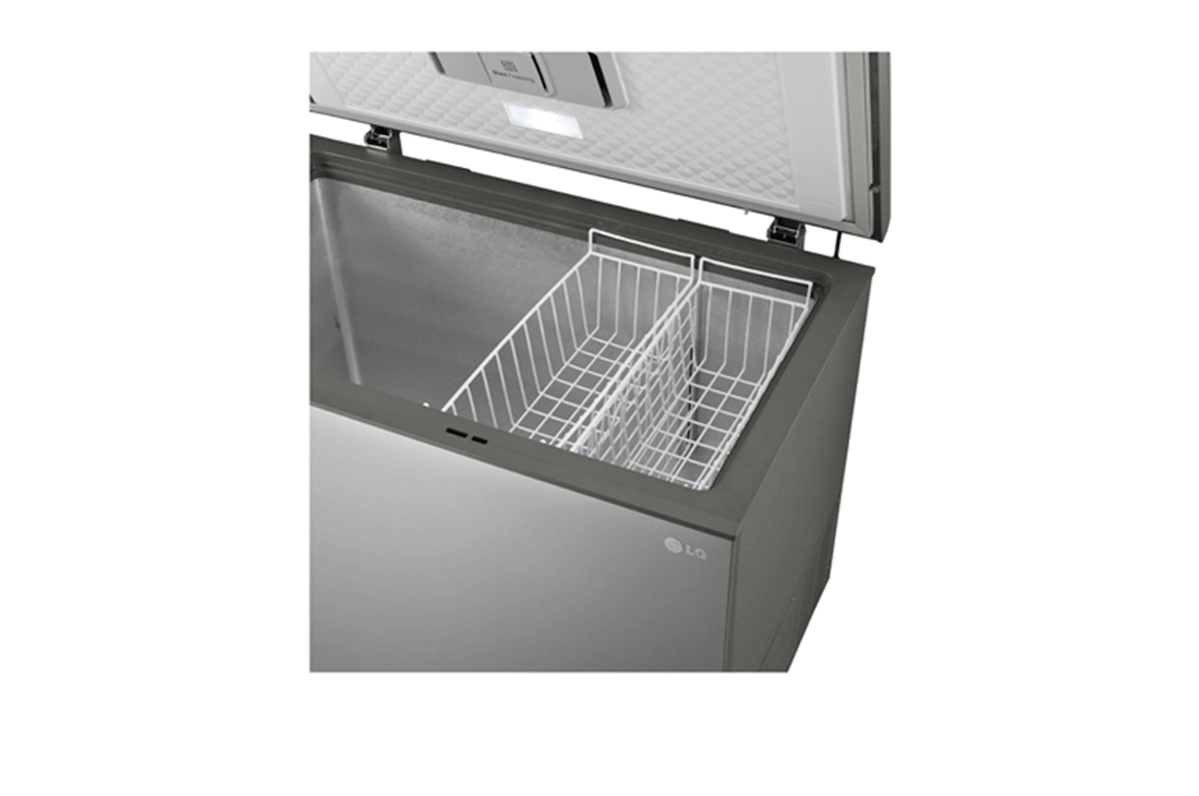 LG 450 L, Congélateur coffre, Éclairage LED, Congélation rapide, Panier grillagé, Verrouillage de porte, Poignée de poche, GR-K45DSLBC, GR-K45DSLBC, thumbnail 7